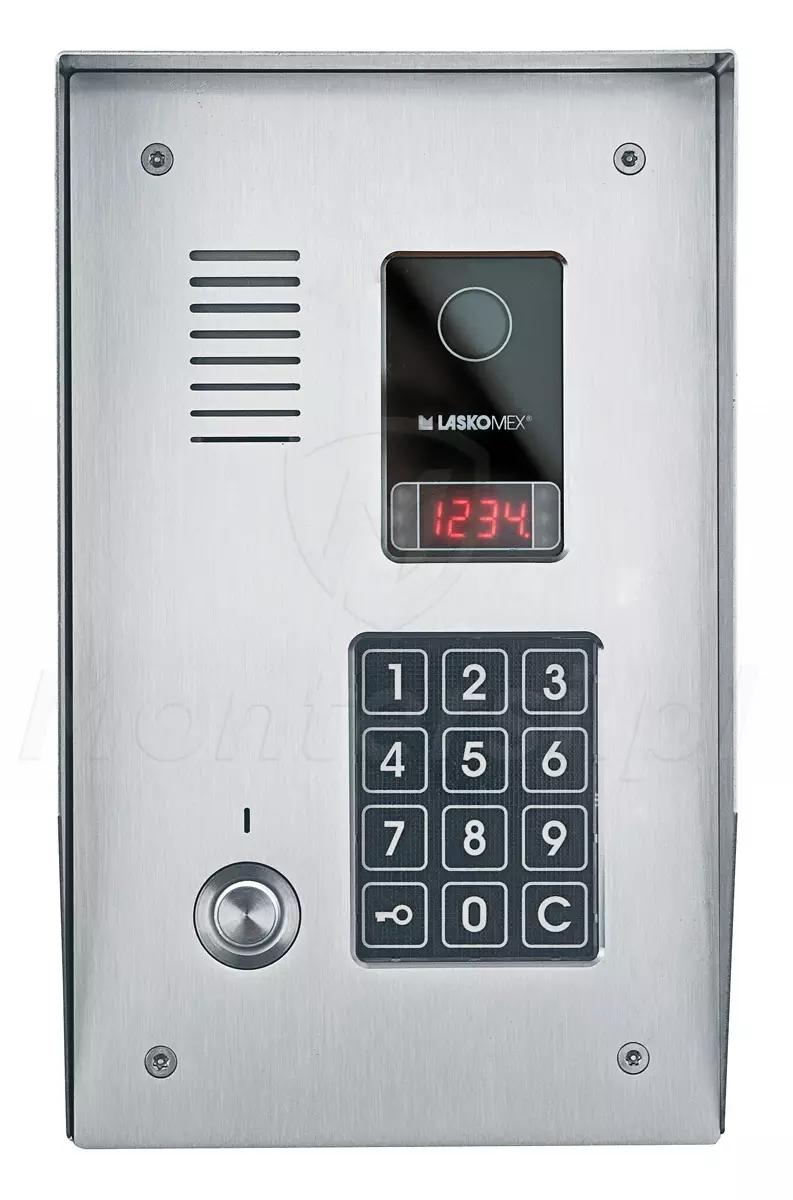 CP-2523TP INOX - Cyfrowy panel bramowy z czytnikiem DALLAS