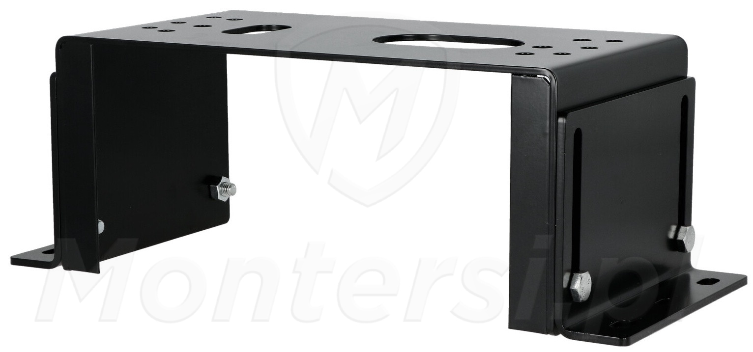 Podstawa montażowa do siłowników, 155 - 240 mm, Czarna