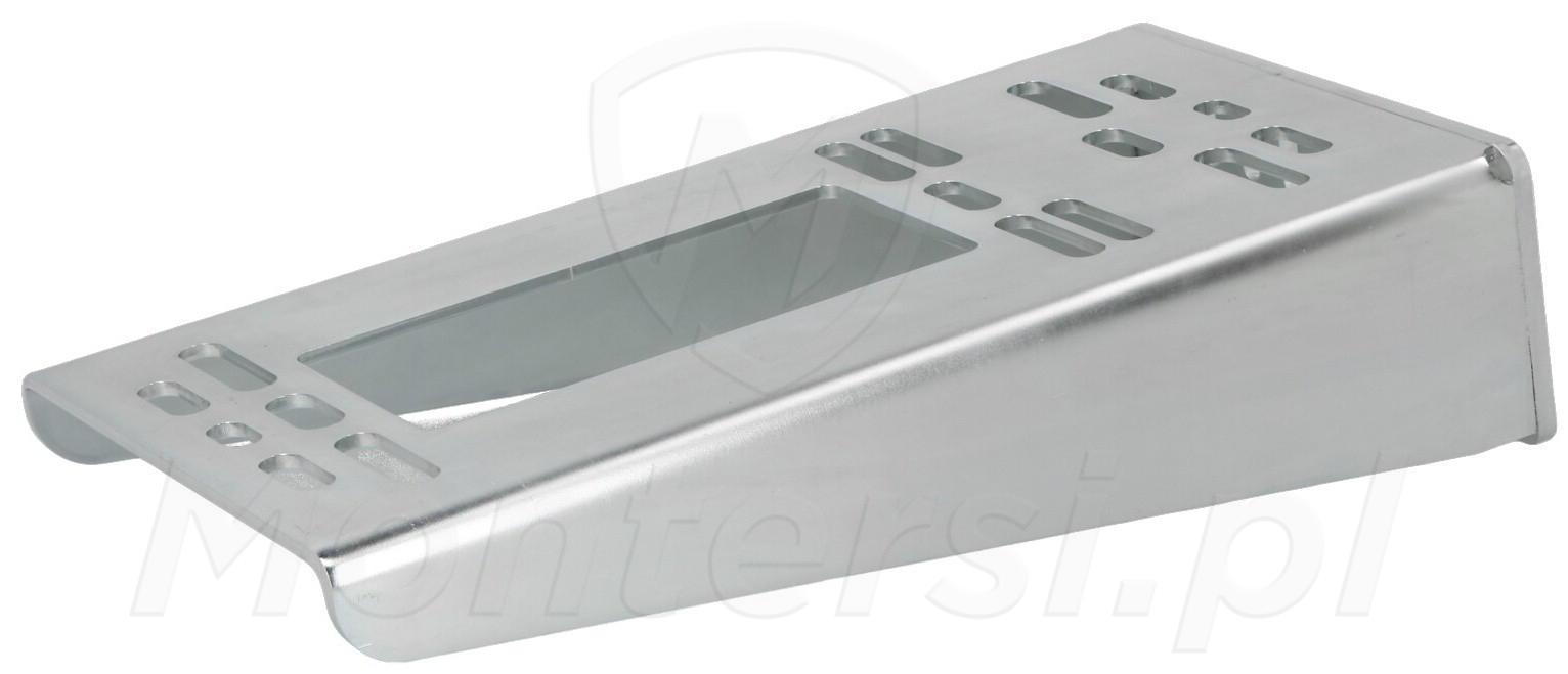 Podstawa montażowa siłowników do słupa, Ocynk