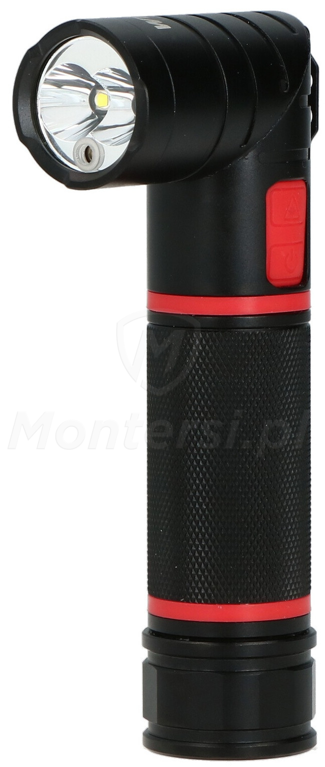 WIHA 41286 - Latarka z laserem, światłem LED i UV, ruchoma główka, magnetyczne mocowanie