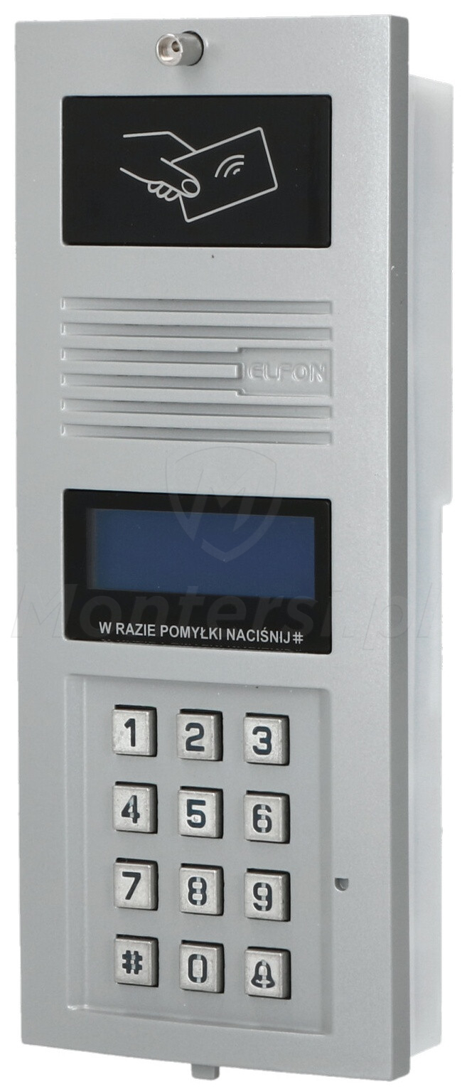 OP-255R-P - Cyfrowy panel bramowy z czytnikiem zbliżeniowym OP-255R-P - Cyfrowy panel bramowy z czytnikiem zbliżeniowym