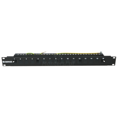 Front obudowy montażowej PTU/PTF-6-RACK