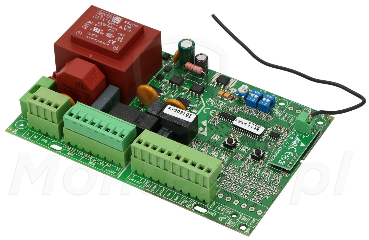 eLB9H - Centrala do bramy skrzydłowej