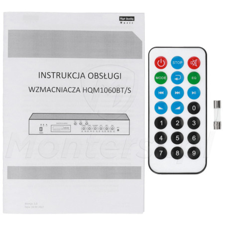 Akcesoria wzmacniacza HQM1060BT