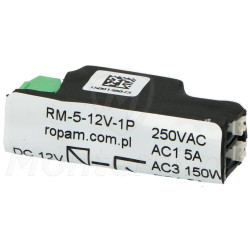 RM5-12V-1P - miniaturowy przekaźnik