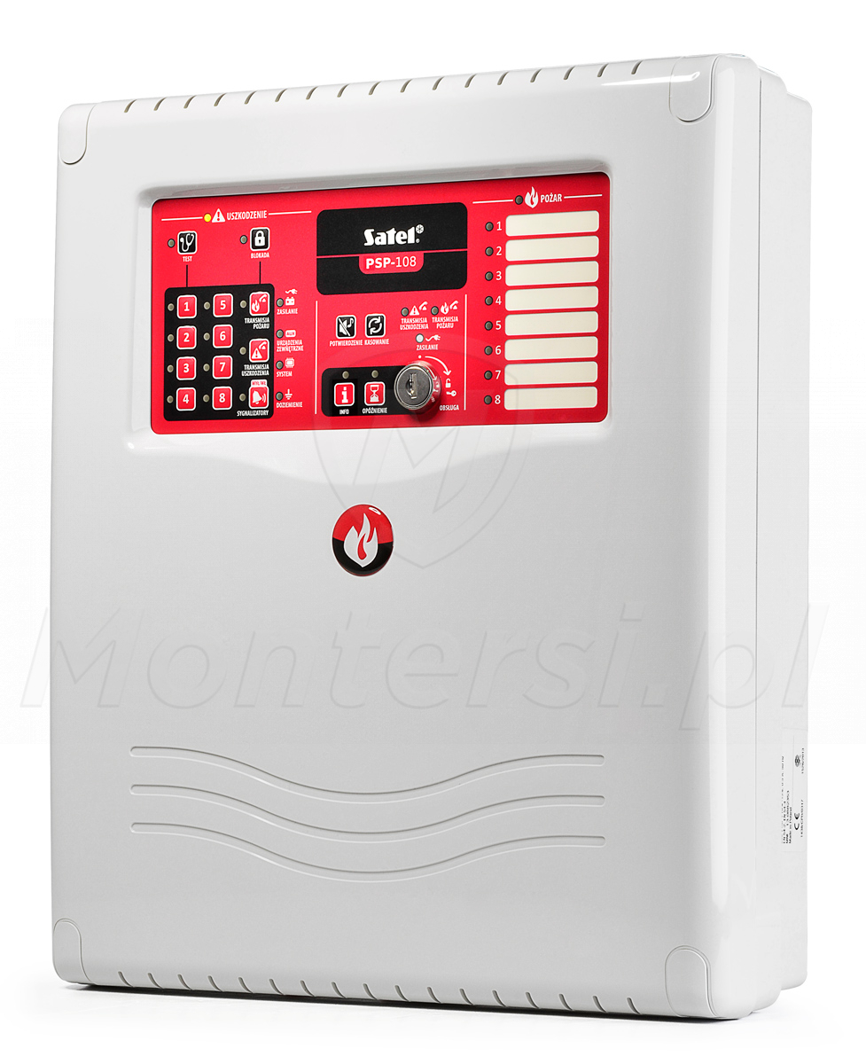 PSP-108 - Panel zdalnej obsługi i sygnalizacji PSP-108 - Panel zdalnej obsługi i sygnalizacji