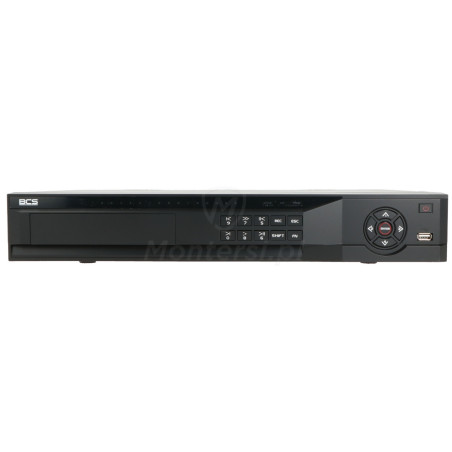 Front rejestratora IP BCS-NVR1604-4K-III