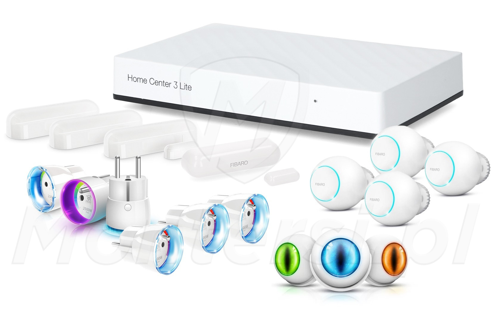 Zestaw oszczędzania na kosztach prądu i ogrzewania z centralą Home Center 3 Lite FIBARO Zestaw oszczędzania na kosztach prądu i ogrzewania z centralą Home Center 3 Lite FIBARO