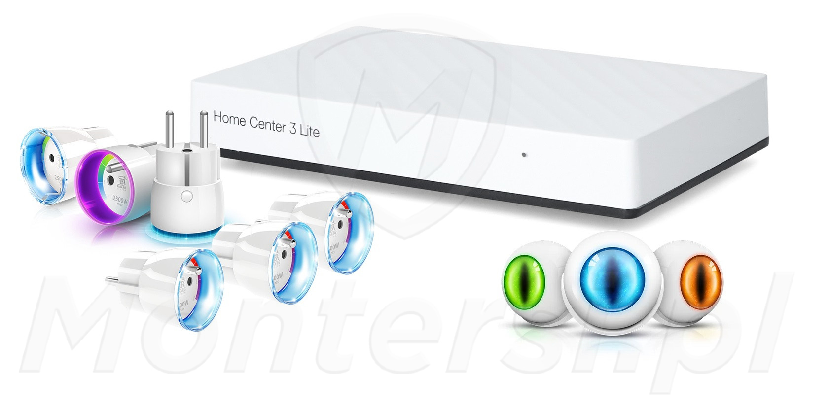Zestaw oszczędzania na kosztach energii elektrycznej z centralą Home Center 3 Lite FIBARO