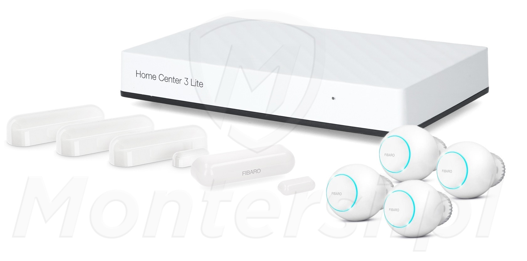 Zestaw oszczędzania na kosztach ogrzewania z centralą Home Center 3 Lite FIBARO