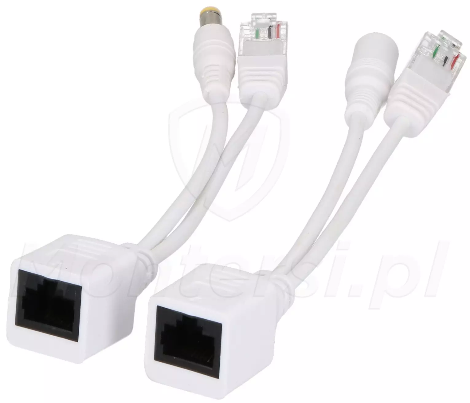 P-POE1 - Zestaw adapterów PoE ze złączami RJ45