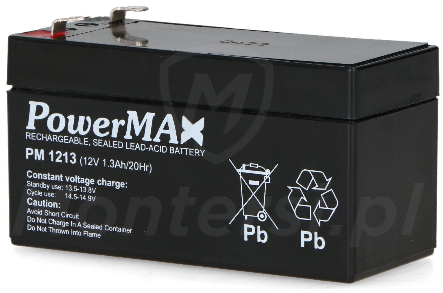 1.3 Ah / 12 V - Akumulator do napędów Came PL0032