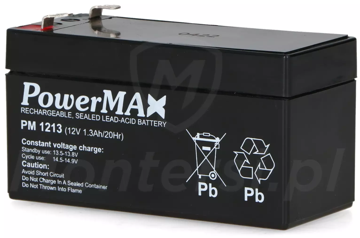1.3 Ah / 12 V - Akumulator do napędów Came PL0032