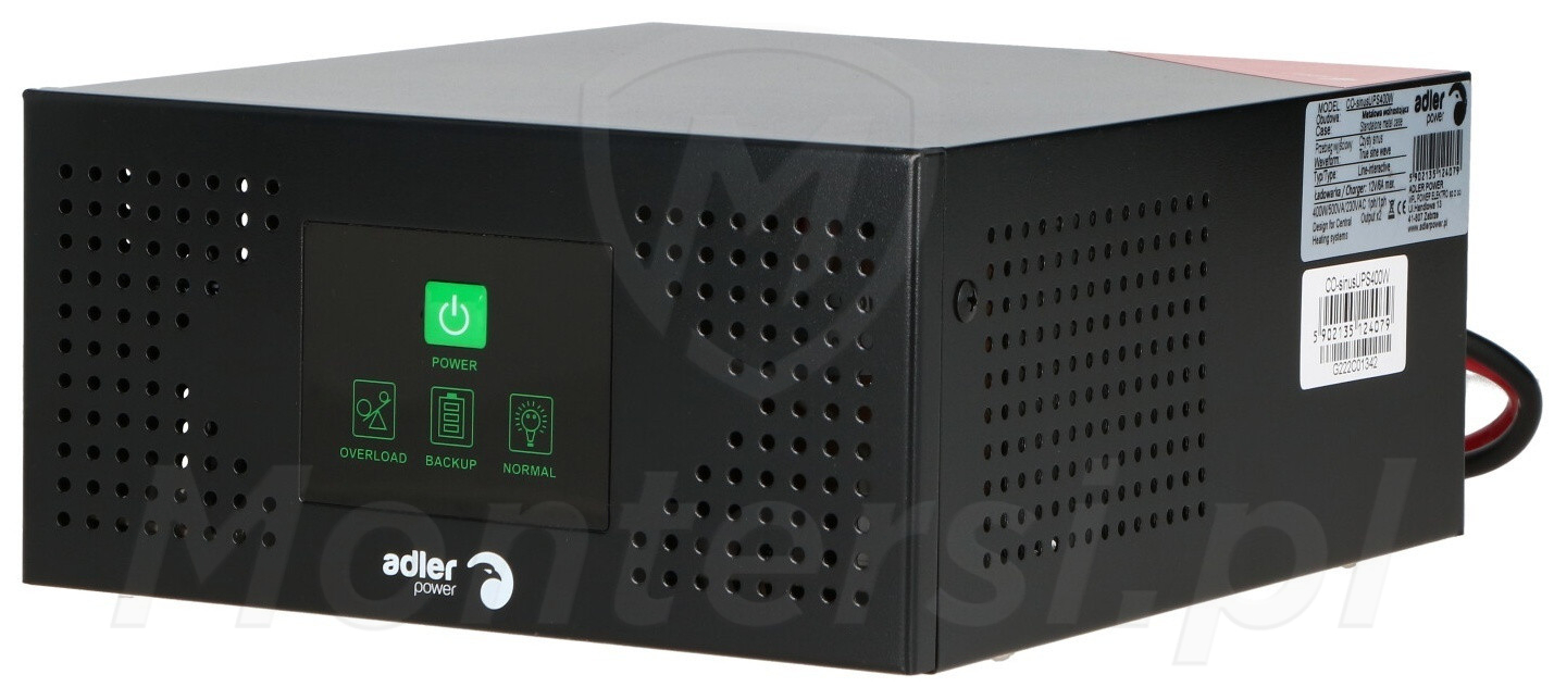 CO-sinusUPS-400W - Zasilacz awaryjny 400W, 500VA CO-sinusUPS-400W - Zasilacz awaryjny 400W, 500VA