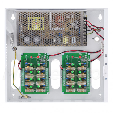 Wnętrze zasilacza PSDC16128