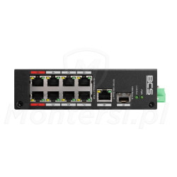 Front switcha PoE BCS-L-SP0801G-1SFP(2)