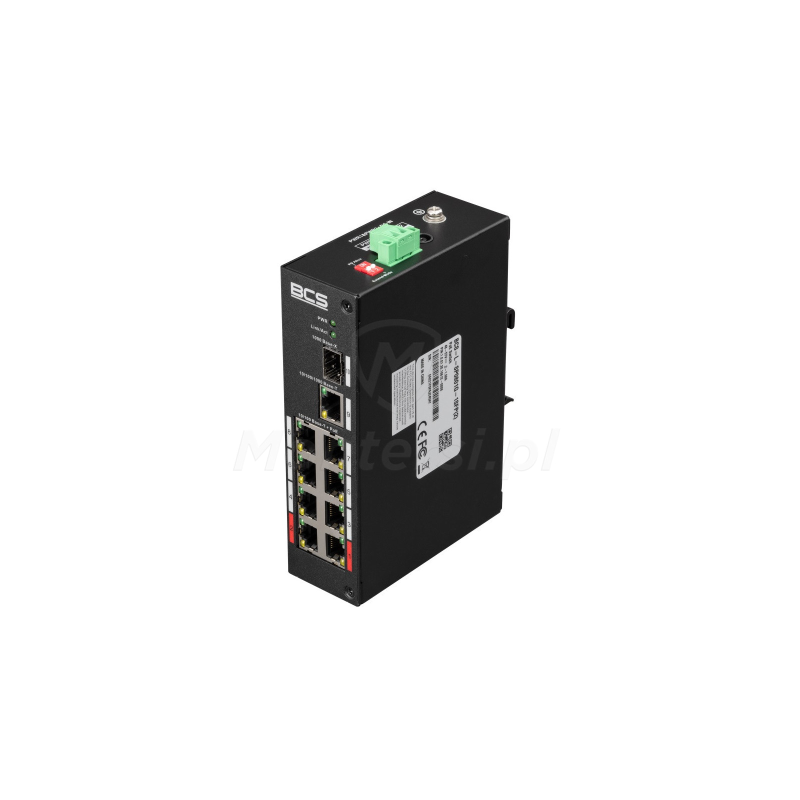 Switch PoE BCS-L-SP0801G-1SFP(2)