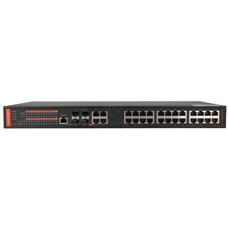 Front switcha PoE BCS-SP24G04G-4SFP-M