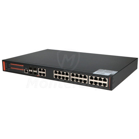 Switch PoE BCS-SP24G04G-4SFP-M