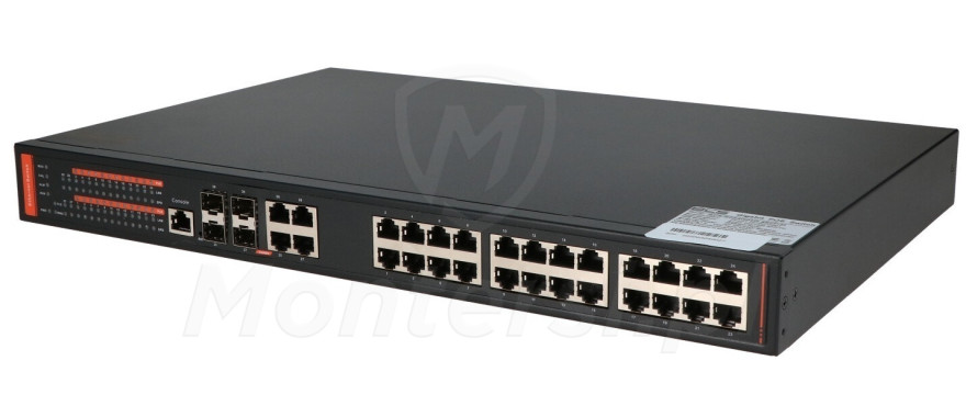 Switch PoE BCS-SP24G04G-4SFP-M