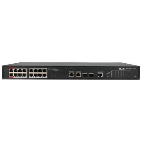 BCS-L-SP1602G-2SFP-M(II) - Front urządzenia