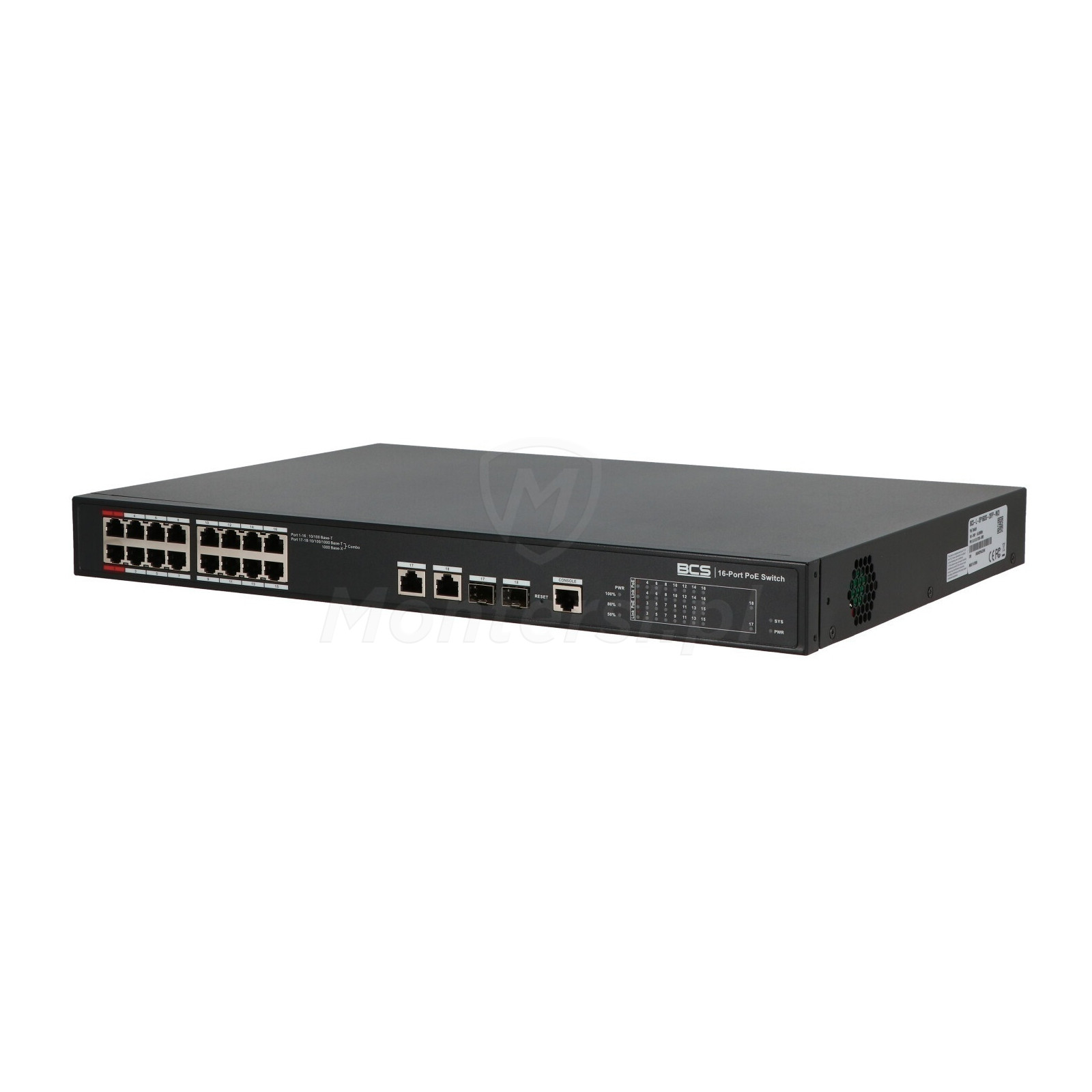 BCS-L-SP1602G-2SFP-M(II) - front switcha