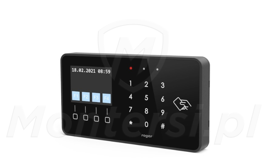 OSR88M-IO - Czytnik zbliżeniowy z wyświetlaczem MIFARE, NFC, BLE