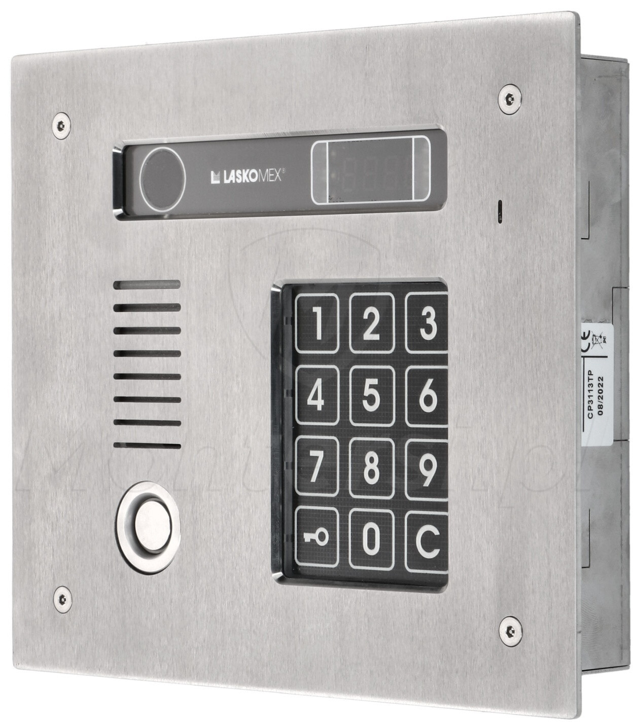 CP-3113TP - Cyfrowy panel domofonowy z czytnikiem DALLAS