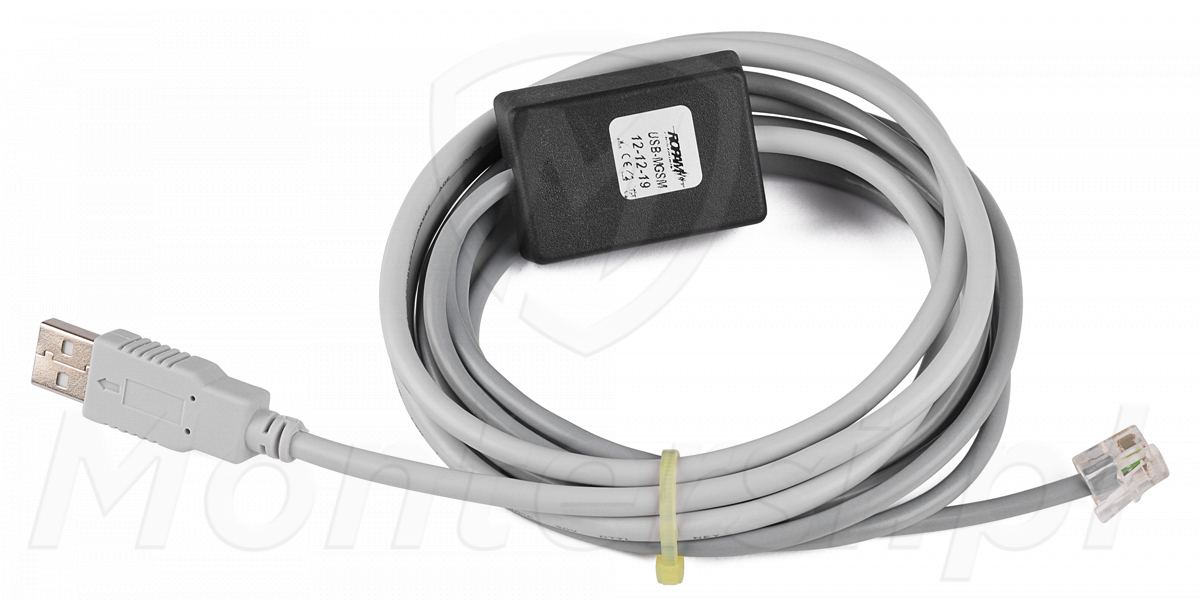 USB-MGSM - Kabel do programowania modułów GSM Ropam