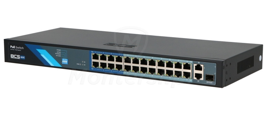 BCS-B-SP2402G-1SFP - 27-portowy switch