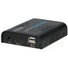 H3613R - Dodatkowy odbiornik HDMI na IP z przedłużaczem USB H3613R - Dodatkowy odbiornik HDMI na IP z przedłużaczem USB