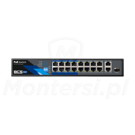BCS-B-SP1602G-1SFP - Front switcha
