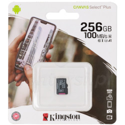 Karta SD Kingston 256GB SDCS2 CLASS A1