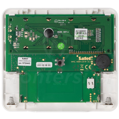 PRF-LCD-A2 - Widok od tyłu