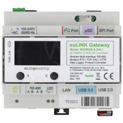 euLINK Gateway (Raspberry Pi 4B) - Front