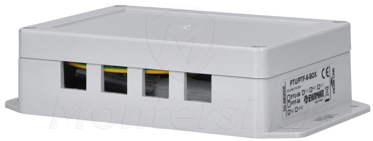 PTU/PTF-5-BOX - Obudowa ochronna do modułów PTU i PTF PTU/PTF-5-BOX - Obudowa ochronna do modułów PTU i PTF