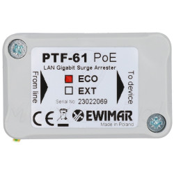 PTF-61-ECO/PoE/DIN - Widok z góry