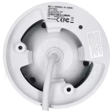 Kopułkowa kamera bispektralna BCS-L-EIP242FR3-TH-Ai