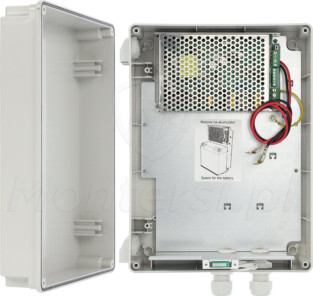 HPSG2H-12V5A-C - Zasilacz buforowy 13.8 V DC / 5 A, Grade 2 HPSG2H-12V5A-C - Zasilacz buforowy 13.8 V DC / 5 A, Grade 2