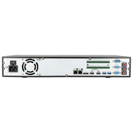 Tył rejestratora IP BCS-L-NVR1604-A-4K