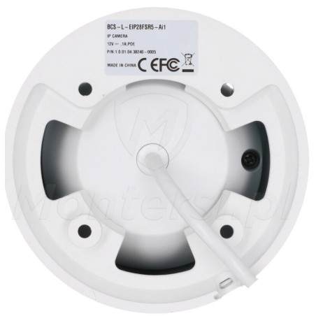 BCS-L-EIP28FSR5-AI1 - spód kamery
