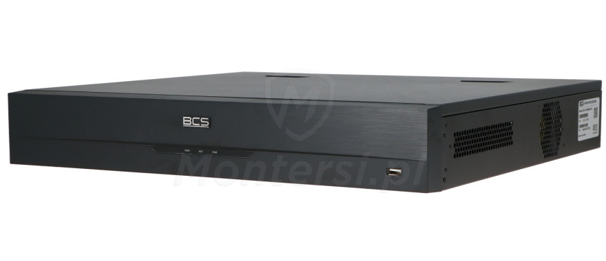 BCS-L-NVR6404-A-4K - 64-kanałowy rejestrator IP