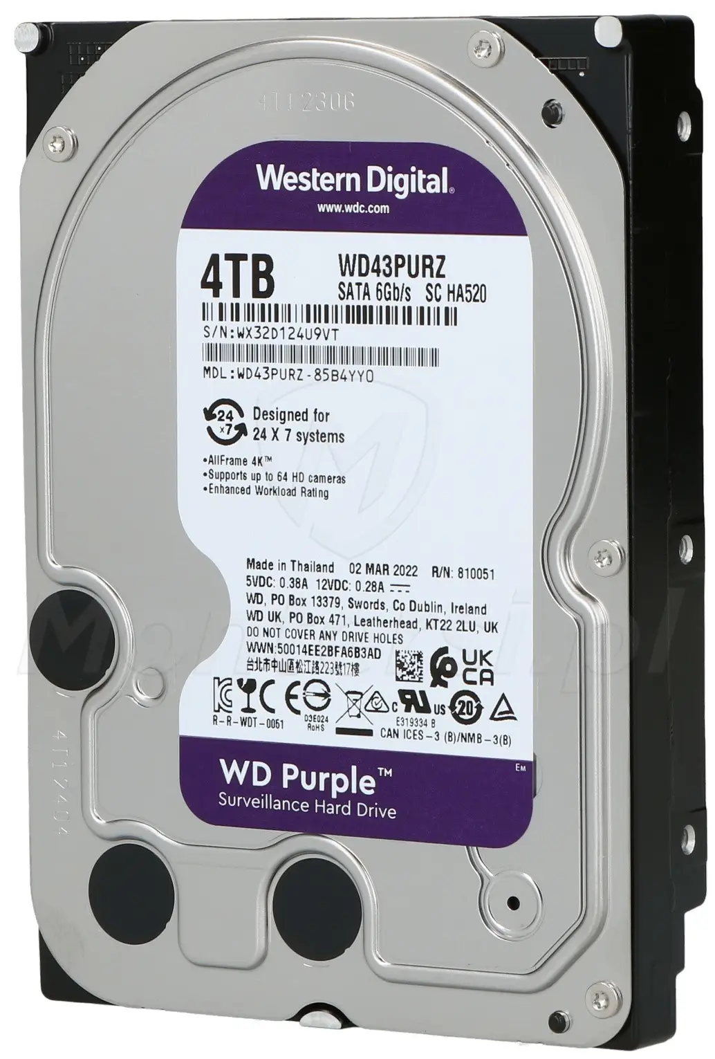 Dysk twardy 4 TB WD Purple Dysk twardy 4 TB WD Purple