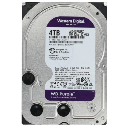 WD43PURZ - Dysk twardy 4 TB do rejestratora