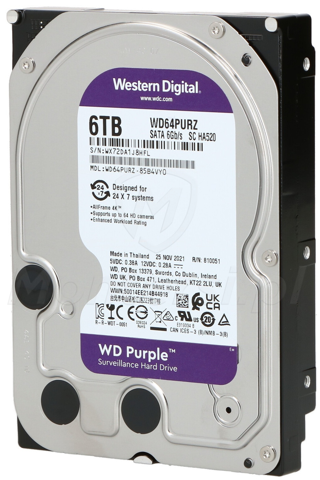 Dysk twardy 6 TB WD Purple Dysk twardy 6 TB WD Purple