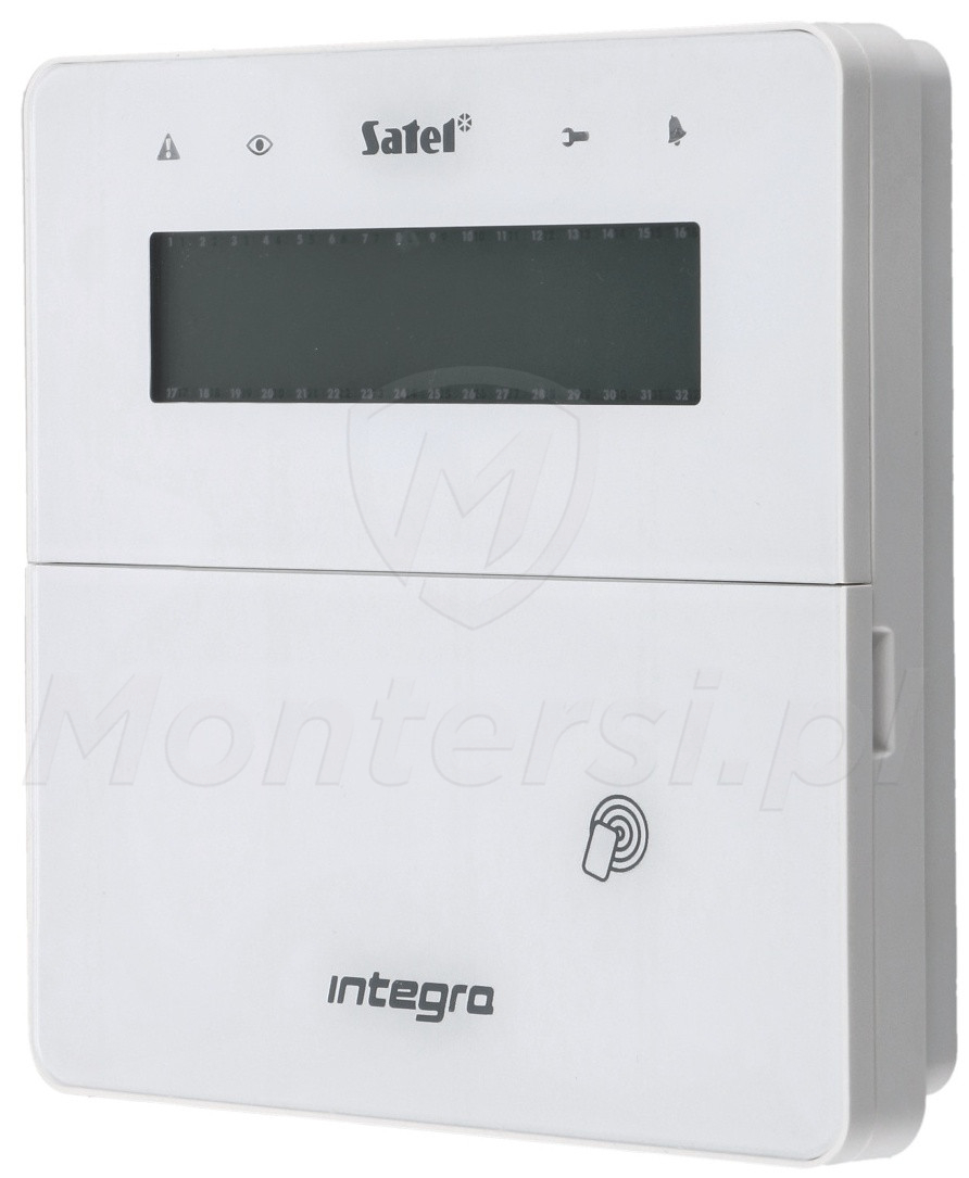 INT-KWRL2-W - Bezprzewodowy manipulator LCD, czytnik UNIQUE, ABAX 2 INT-KWRL2-W - Bezprzewodowy manipulator LCD, czytnik UNIQUE, ABAX 2