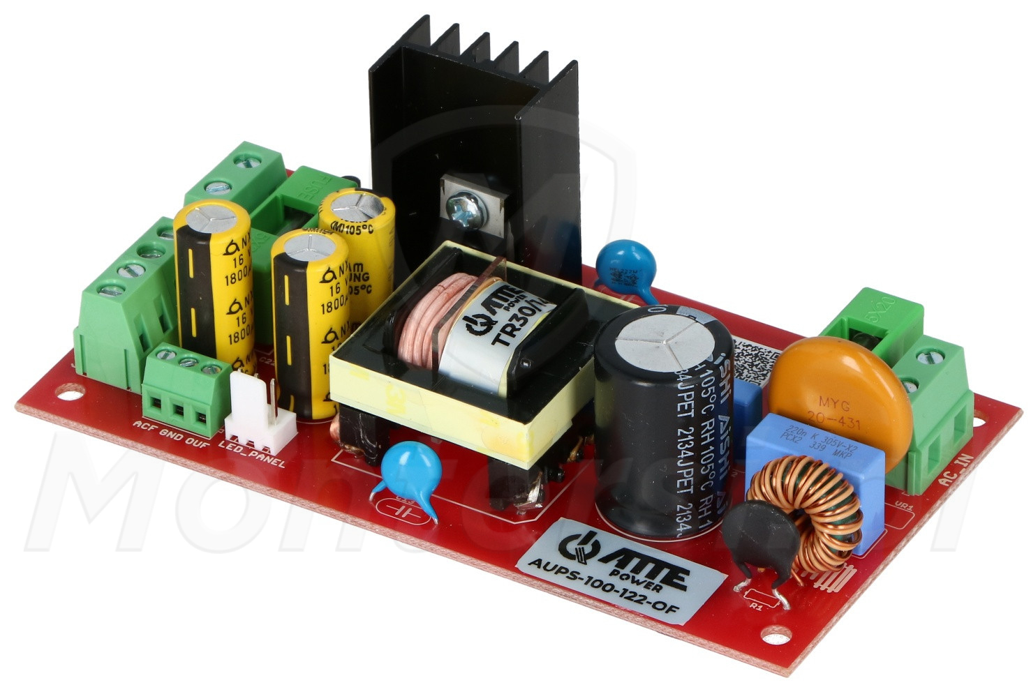 AUPS-100-122-OF - Zasilacz buforowy SMPS 12 V DC / 8 A AUPS-100-122-OF - Zasilacz buforowy SMPS 12 V DC / 8 A