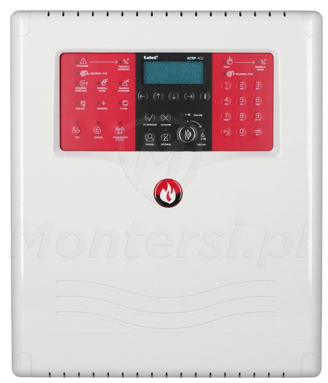 ACSP-402 - Centrala adresowalnego systemu sygnalizacji pożarowej