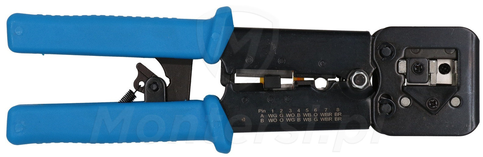 CCAS-PLUGTOOL-EZ-002 - Zaciskarka do wtyków przelotowych RJ45 i RJ12