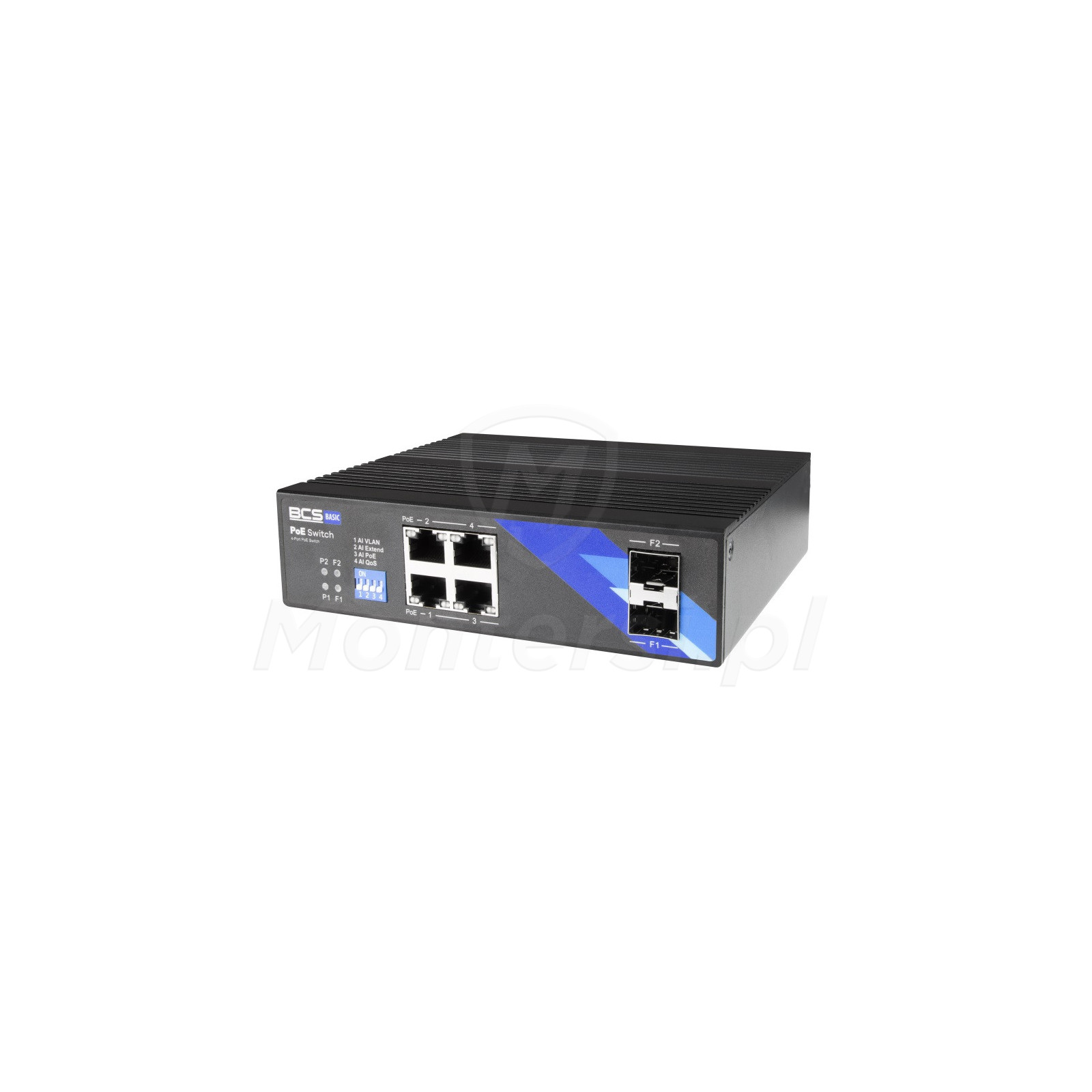 Switch PoE BCS-B-ISP04G-2SFP